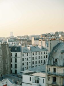 Paris Wedding Photographer Rooftop Location Couple Session 9808